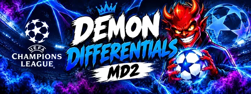 Demon differentials for UCL Fantasy Matchday 2