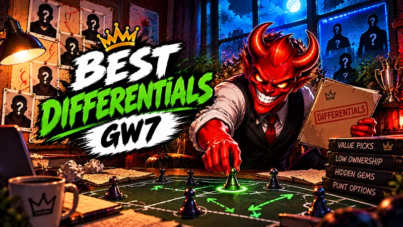 Best FPL differentials for Gameweek 7: the Demon's low-owned picks