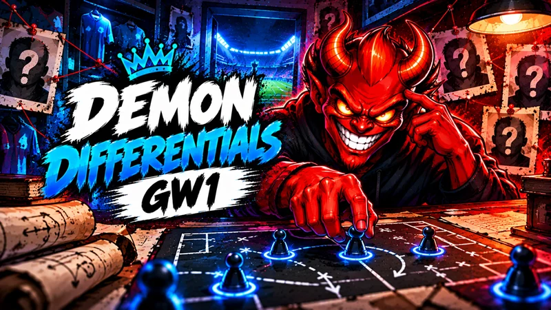 Demon differentials for FPL Gameweek 1