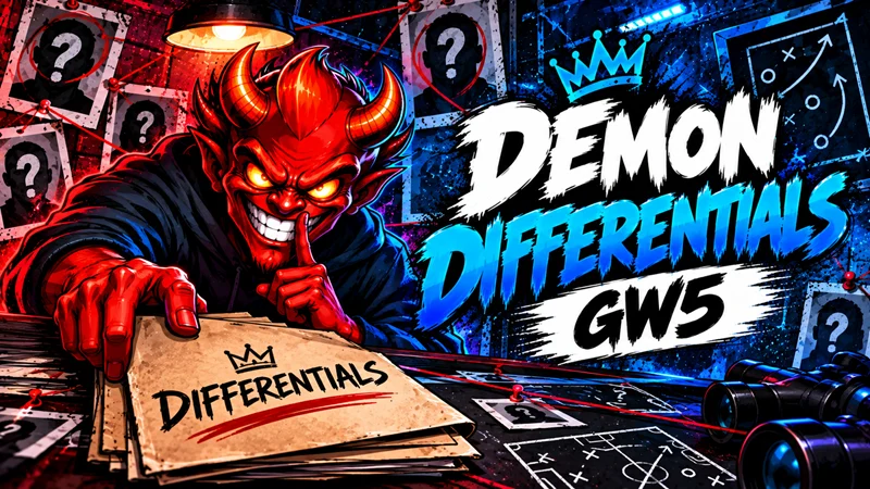 Demon differentials for FPL Gameweek 5