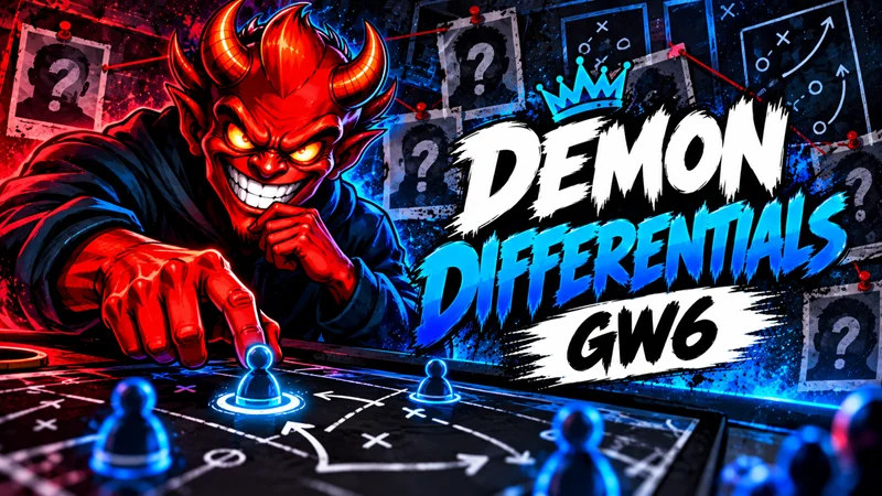 Demon differentials for FPL Gameweek 6